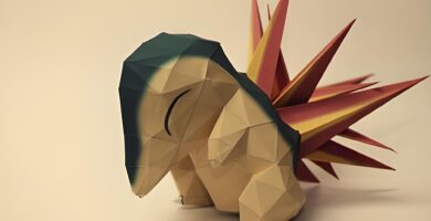 Papercraft de Cyndaquil
