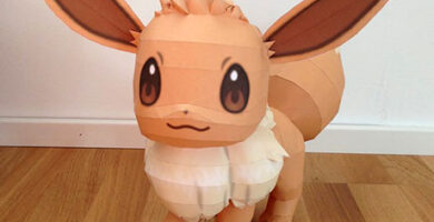 Papercraft de Eevee
