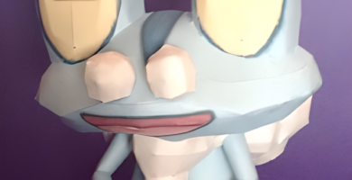 Papercraft de Froakie
