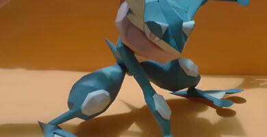 Papercraft de Greninja