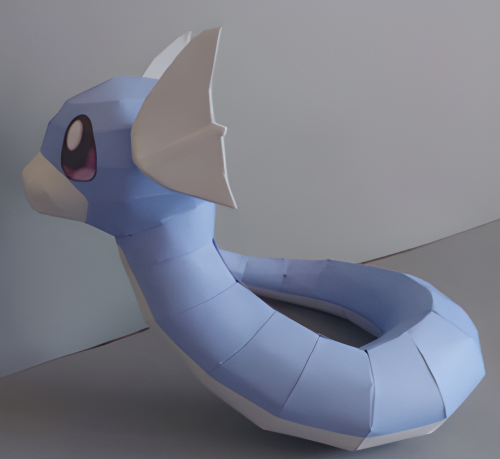Papercraft de dratini