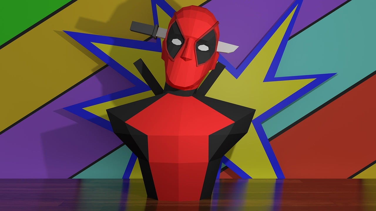Deadpool Craft Paper ⭐ Papercraft Somos Fanáticos ️ Papercraft.Tv – EEKJRM