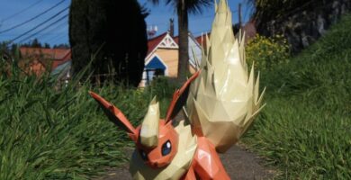 Papercraft de Flareon