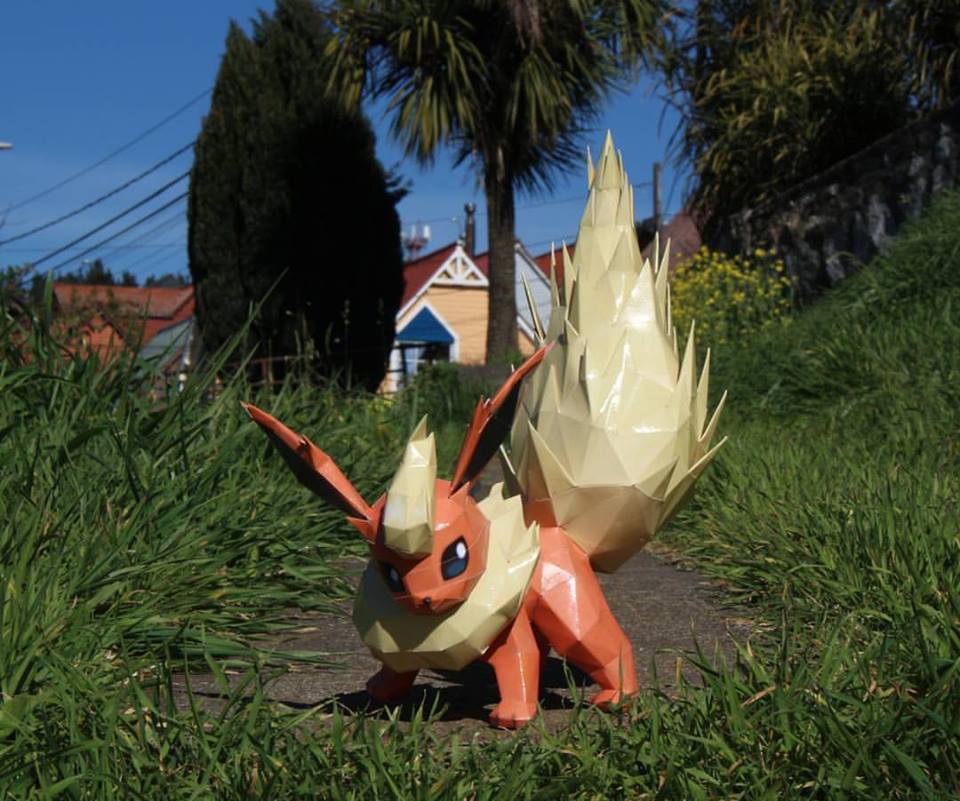 Papercraft de Flareon