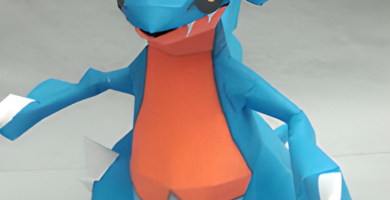 Papercraft de Gabite