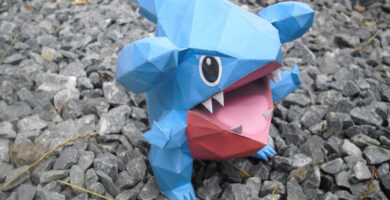 Papercraft de Gible