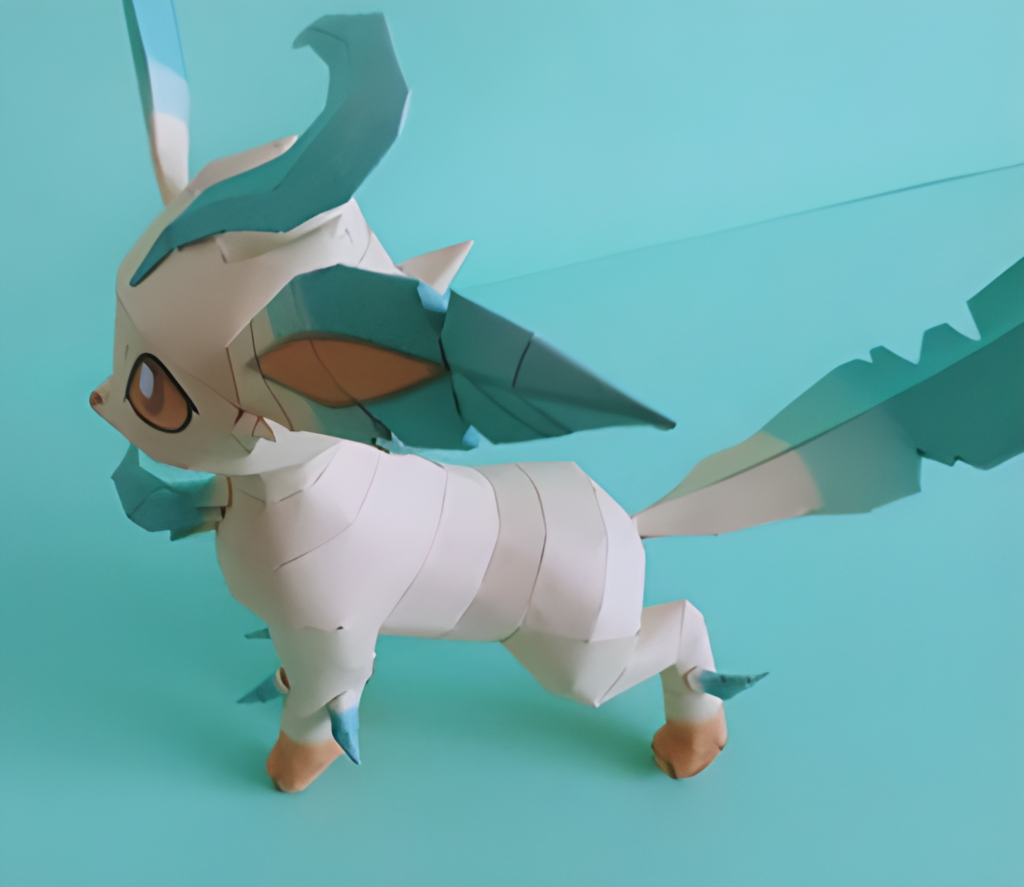 Papercraft de Leafeon