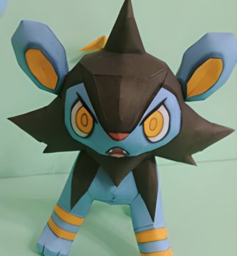 Papercraft de Luxio