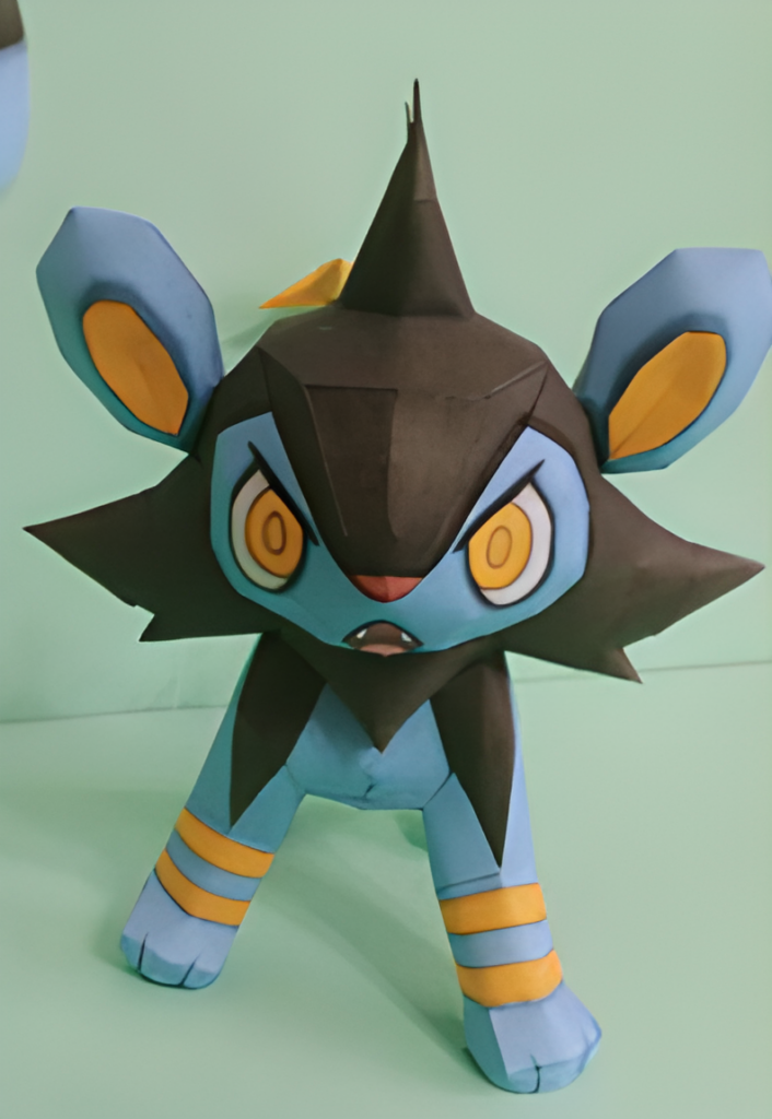 Papercraft de Luxio
