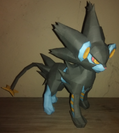 Papercraft de Luxray