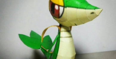 Papercraft de Snivy