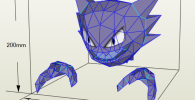Papercraft de haunter