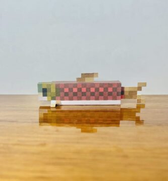 Papercraft de salmon