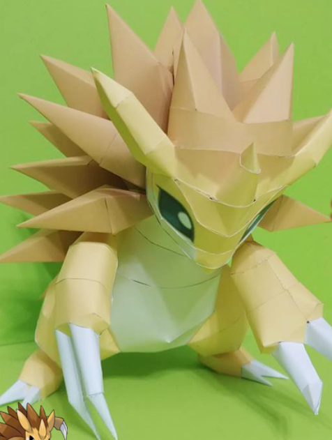 Papercraft de sandslash