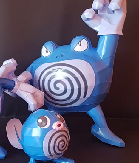 Papercraftt de poliwrath
